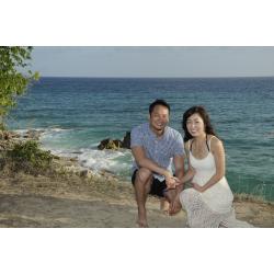 Jun & Sonoko - Cupecoy - Jean Vallette photography