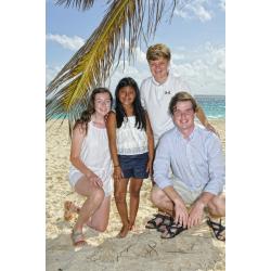 Alison and Dan Family, Jean Vallette family photography in St Martin