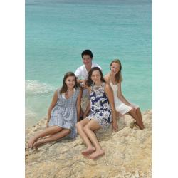 Mullet Bay, St.Martin, Karen & David Family, Jean Vallette Family Photography