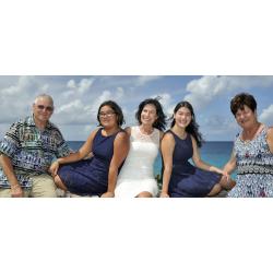 Mullet Bay, St.Martin,  Jean Vallette Family Photography - Marina Family