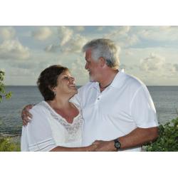 Jean Vallette Couple Photography in St.Martin, Keith & Terri Anniversary