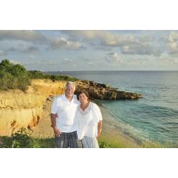 Jean Vallette Couple Photography in St.Martin, Keith & Terri Anniversary