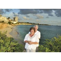 Jean Vallette Couple Photography in St.Martin, Keith & Terri Anniversary