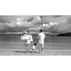 Jean Vallette, Family photography in Saint-Martin
