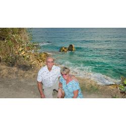Jean Vallette Couple Photography in St.Martin, Mary and Don