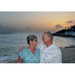 Jean Vallette Couple Photography in St.Martin, Mary and Don