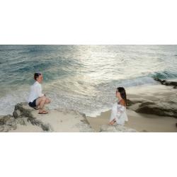 Jean Vallette Couple photography in Saint-Martin - Robin and Mary
