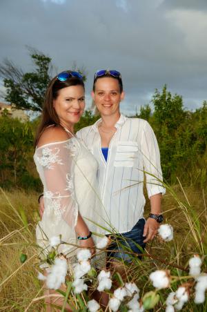 Jean Vallette Couple photography in Saint-Martin - Robin and Mary